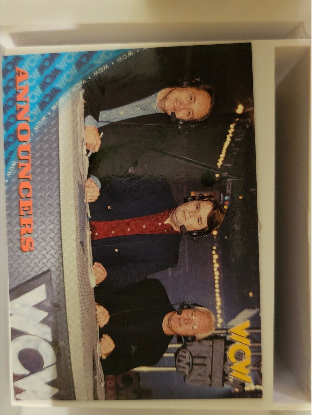 1998 - Topps WCW - Announcers #43 - Wrestling Card